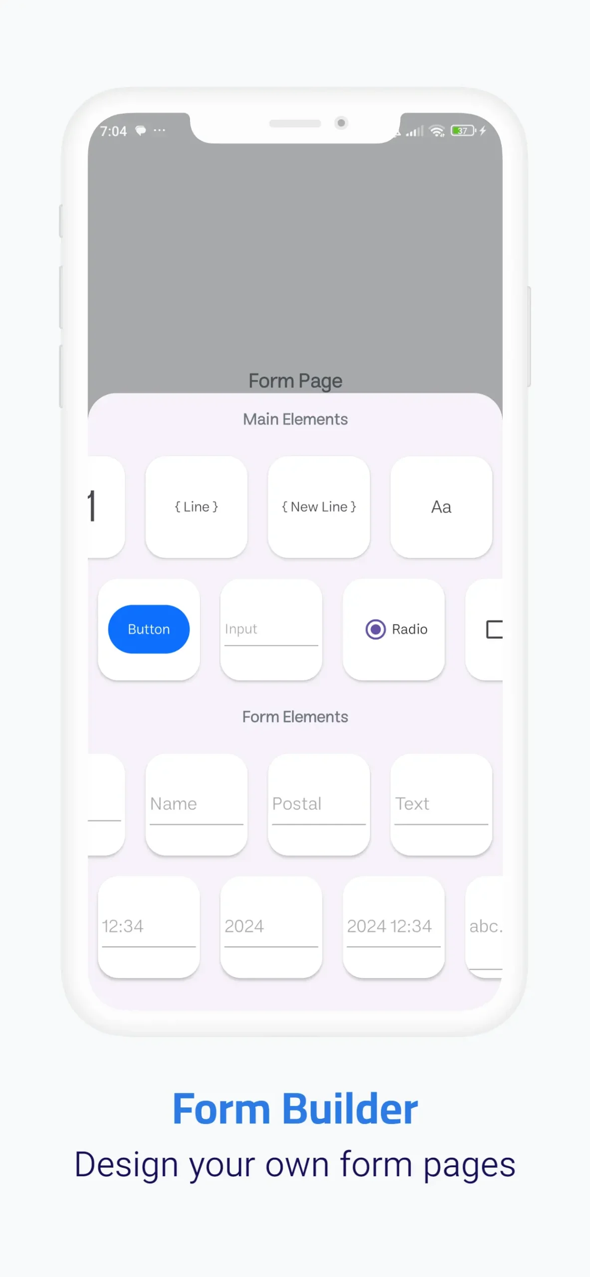 Form Builder in Applin App Builder