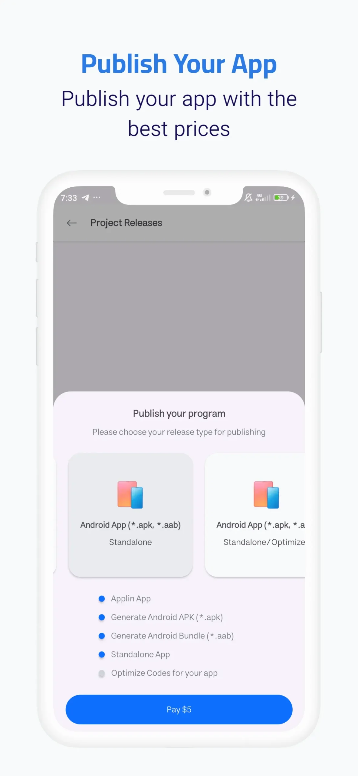 Release in Applin App Builder